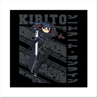 Kirito Posters and Art